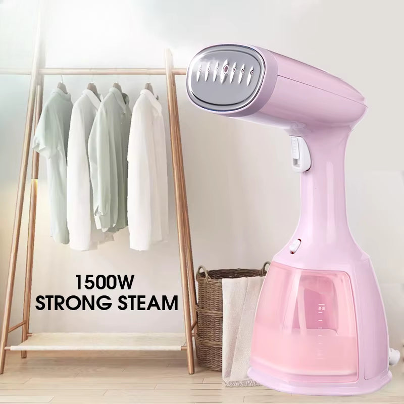 JetSteam™ 1500W Handheld Garment Steamer – Powerful, Portable, and Ready Wherever You Go