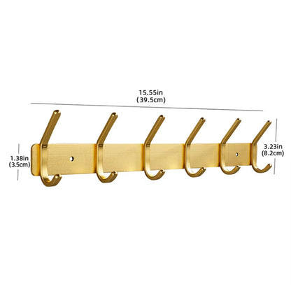 LuxeHook™ Rose Gold Wall Hooks – Sleek Storage, Effortless Style