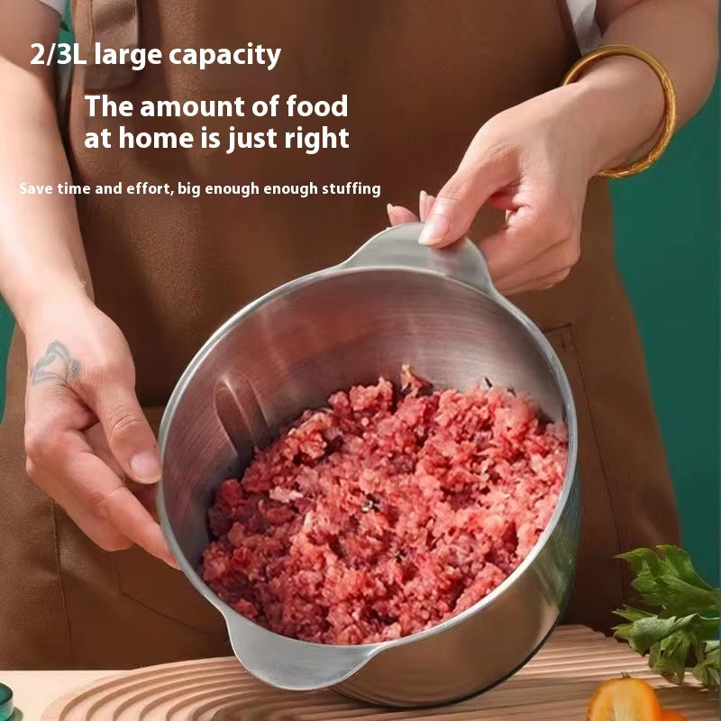 PowerGrind™ Electric Meat Grinder – High-Capacity Stainless Steel Food Processor for Effortless Chopping & Cutting