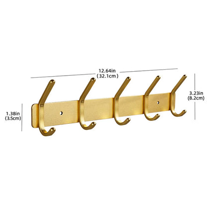 LuxeHook™ Rose Gold Wall Hooks – Sleek Storage, Effortless Style