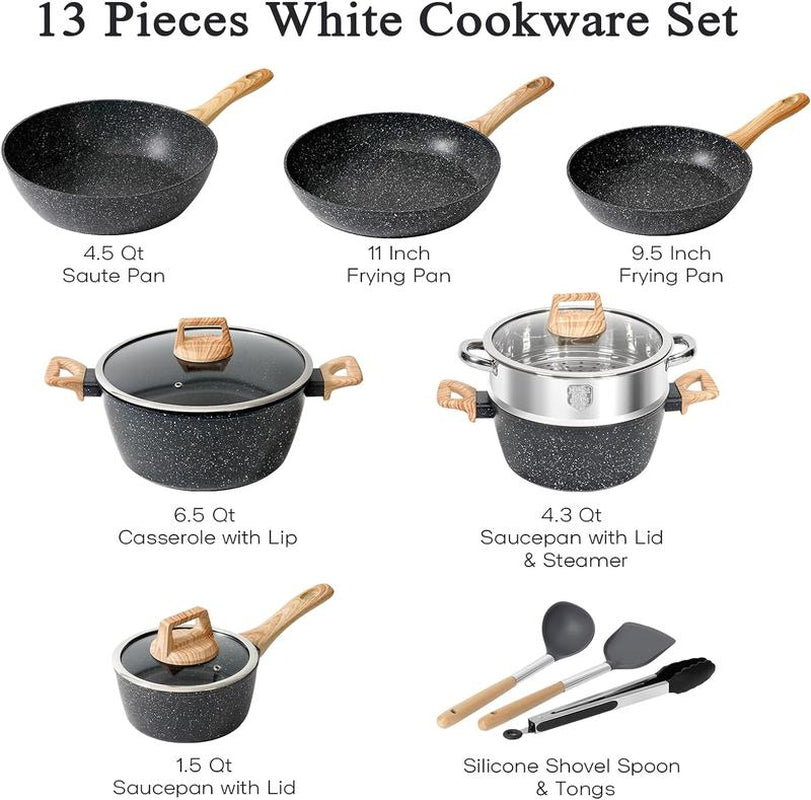 Granite Induction Cookware Set